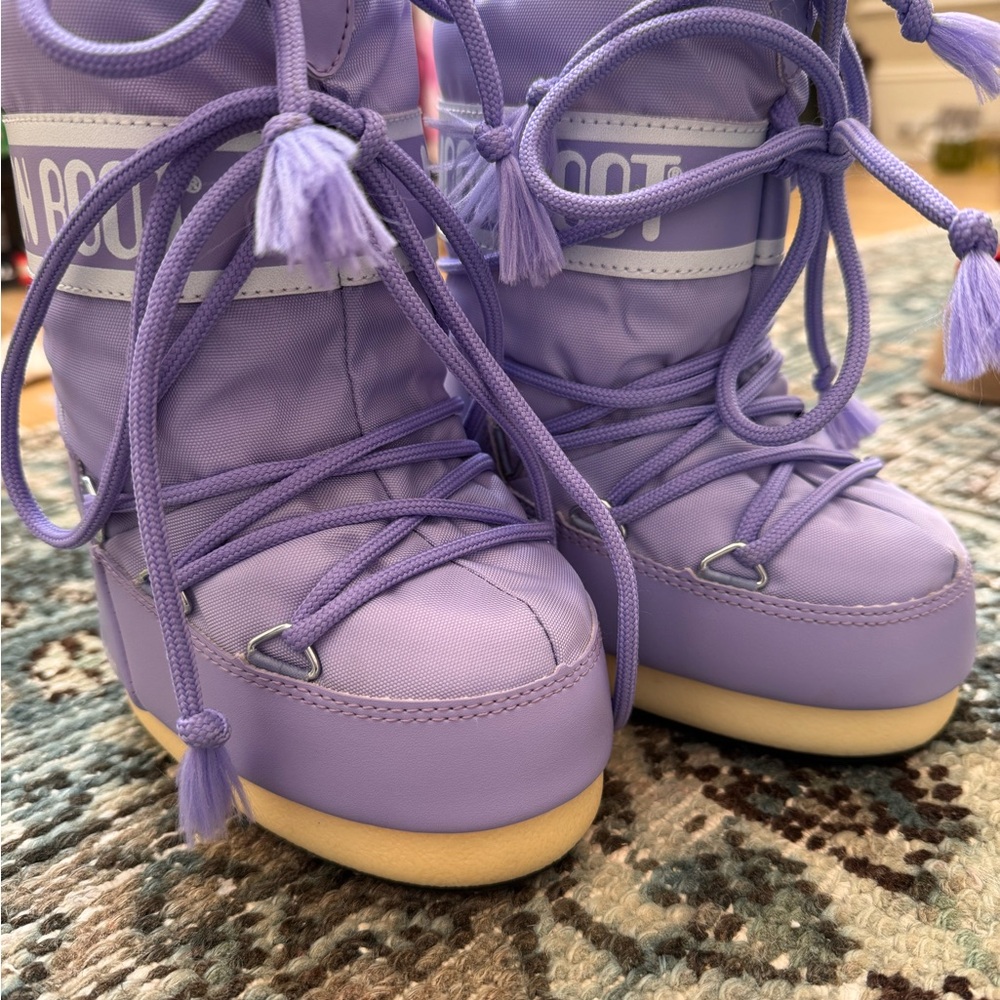Moon Boot Kids purple size EU23-26 - Picture 2 of 3